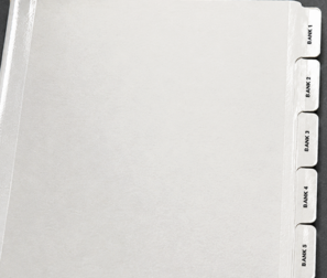 Divider Tabs