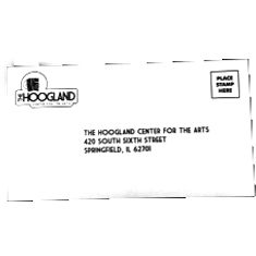 Donation Envelopes (Hoogland Center for the Arts)