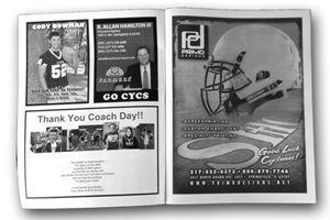 Event Programs (SHG Football)